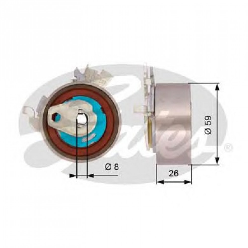 ĮTEMPIMO GUOLIS OPEL ASTRA G/H,ZAFIRA
