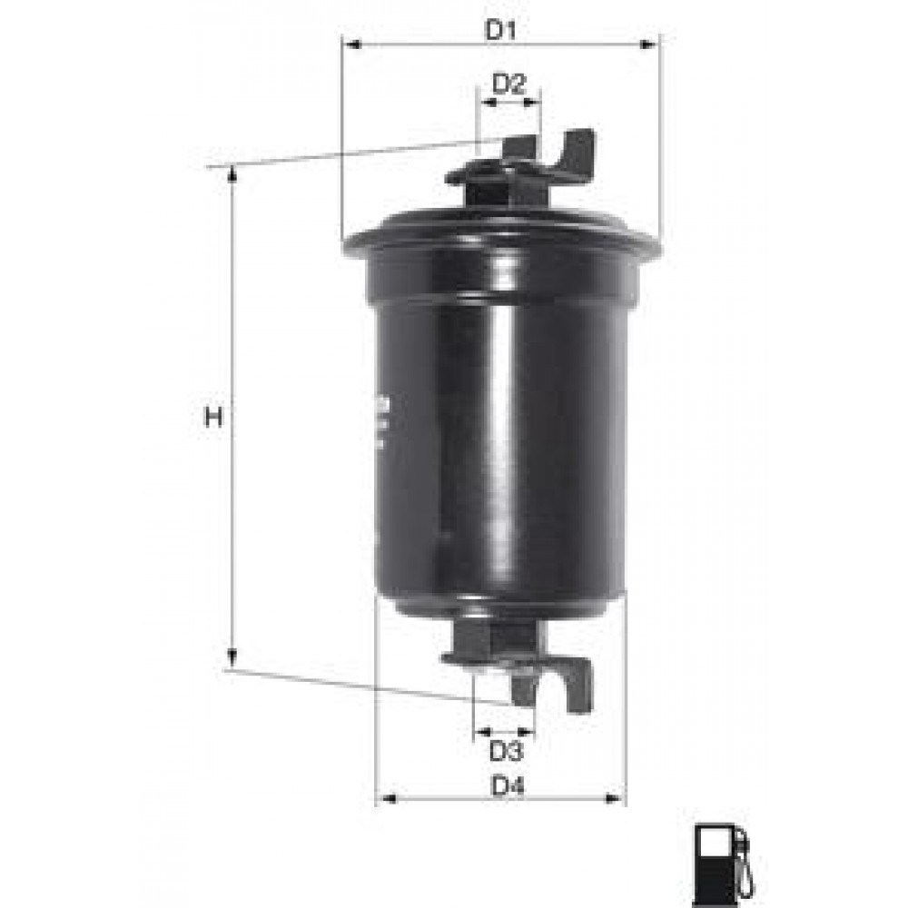 KURO FILTRAS MITSUBISHI CARISMA 96-