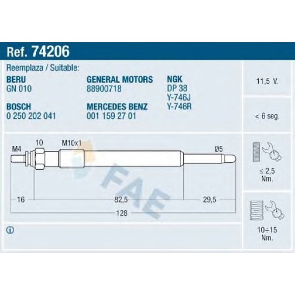 KAITINIMO ŽVAKĖ MB W168 A160/A170 CDĮ 98-