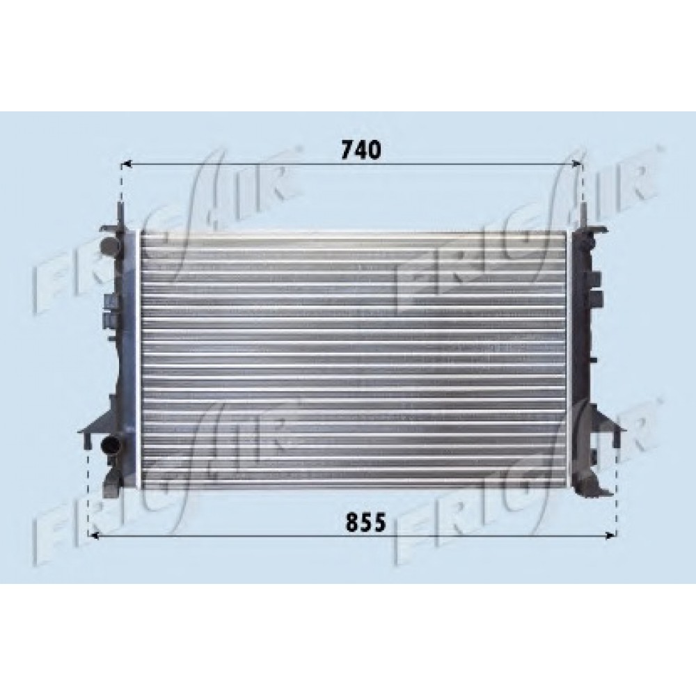 RADIATORIUS RENAULT ESPACE,LAGUNA,VEL SATIS 2001-