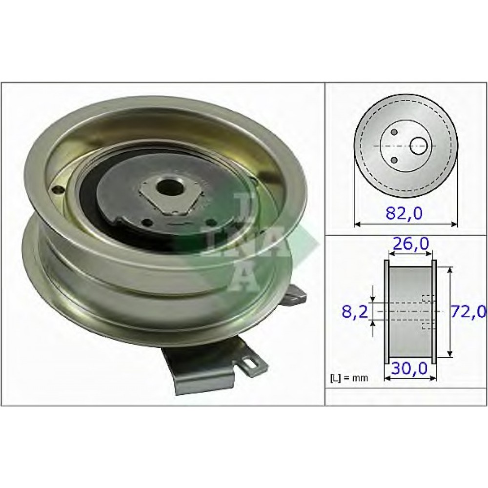 ĮTEMPIMO GUOLIS AUDI A3/A4,VW PASSAT