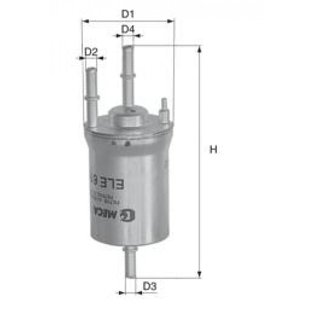 KURO FILTRAS AUDI A4/A6 1.8-4.2 00-
