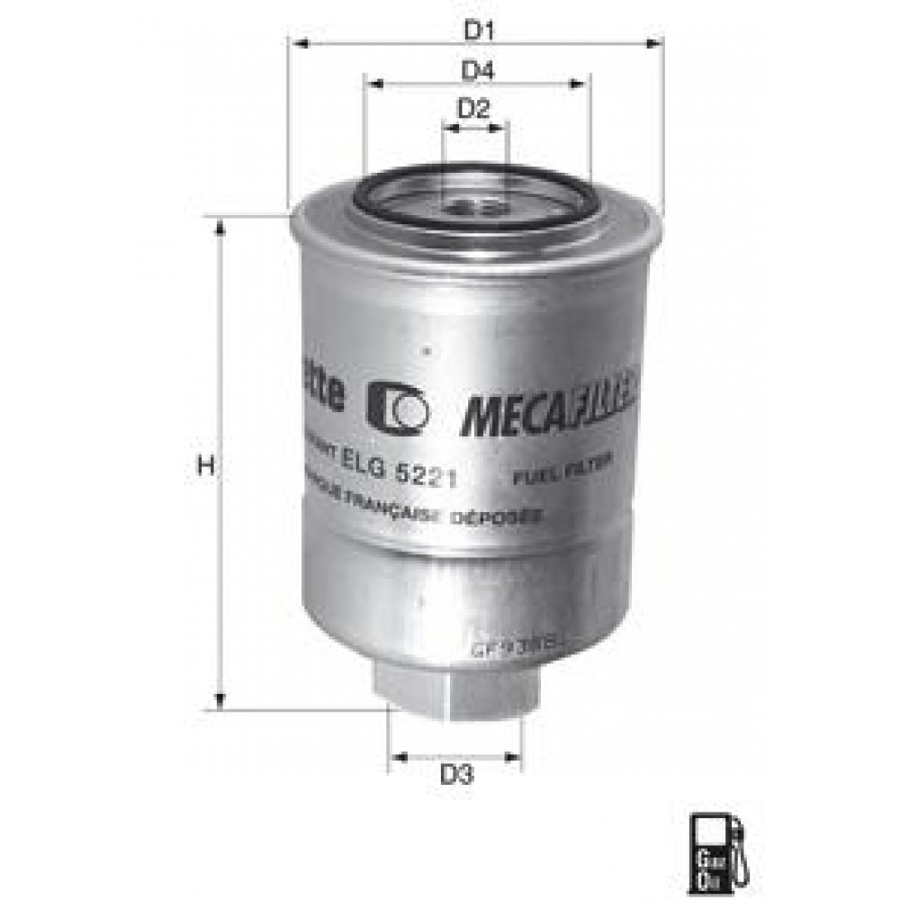 KURO FILTRAS MITSUBISHI 3.0DĮ-D 00-
