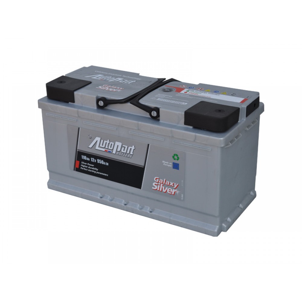 AKUMULIATORIUS AUTOPART GALAXY SILVER 110AH/12V