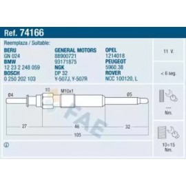 KAITINIMO ŽVAKĖ BMW E38/E39/E46 1.8D-3.0D