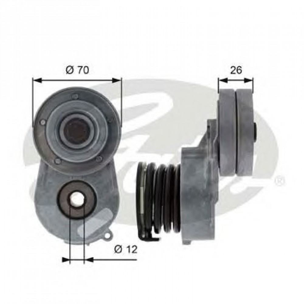 ĮTEMPIMO GUOLIS OPEL 1,4/1,6/1,7CDTĮ