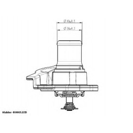 TERMOSTATAS FIAT,IVECO 06- 2.3D 05.06-