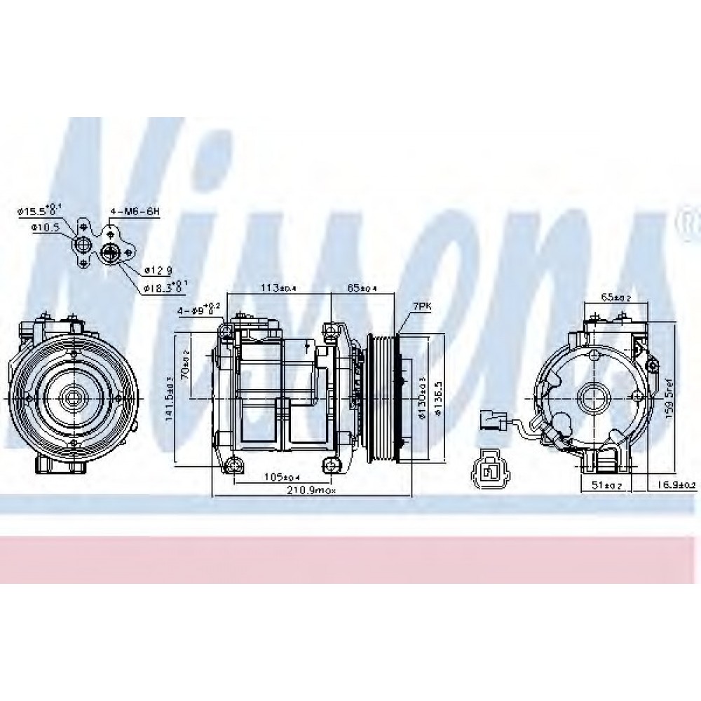 AC SIURBLYS HONDA ACCORD 04-