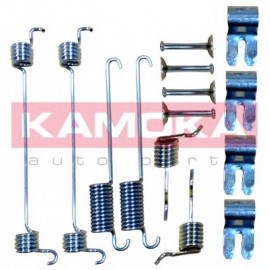 PRIEDŲ KOMPLEKTAS, STOVĖJIMO STABDŽIŲ TRINKELĖS FORD FOCUS (DAW, DBW) 1.4 16V