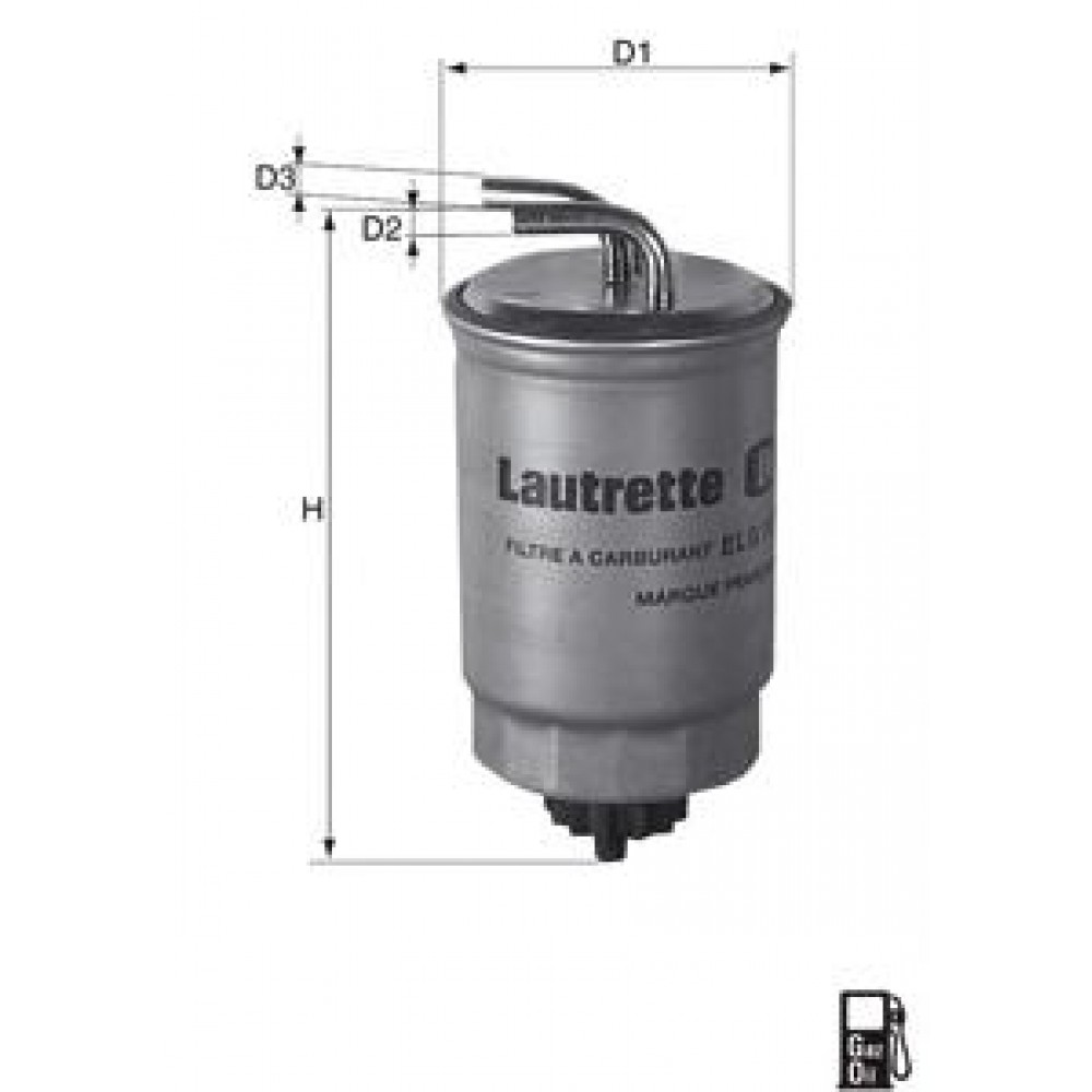 KURO FILTRAS OPEL 1,3-1,7 CDTĮ 06-