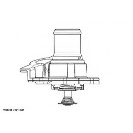 TERMOSTATAS  FIAT DUCATO; IVECO DAILY III F1AE0481A-F1CE0481A 04.02-