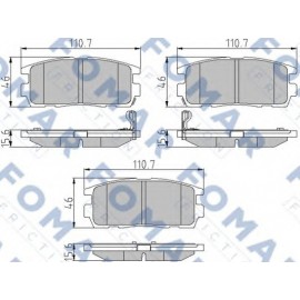 STABDŽIŲ TRINKELIŲ KOMPLEKTAS OPEL ANTARA 06- GALAS
