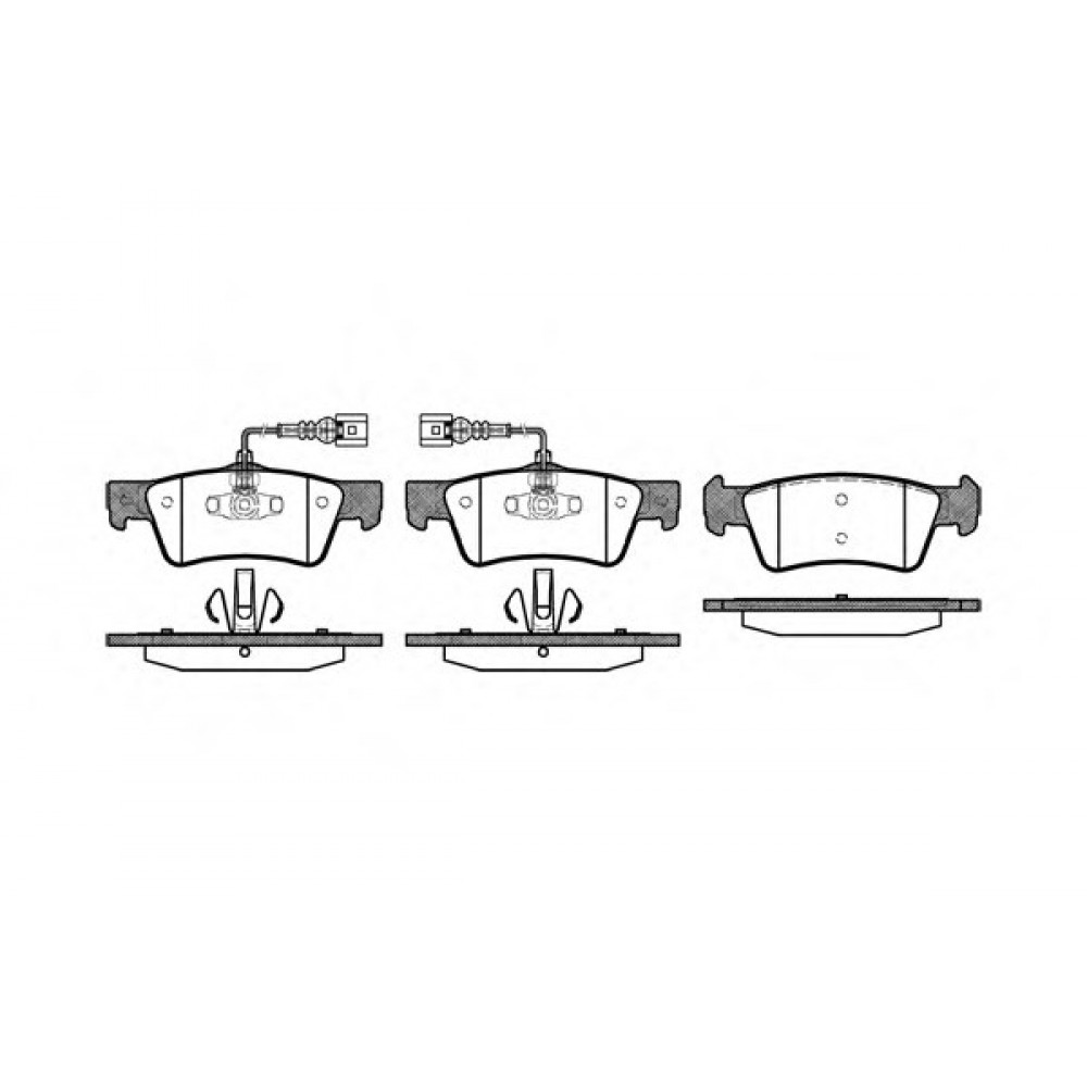 KALADĖS VW TOUAREG 2.5D-6.0 10.02-05.10