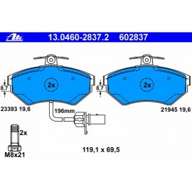 STABDŽIŲ TRINKELIŲ KOMPLEKTAS AUDI A4/VW PASSAT 96-00 PRIEKIS