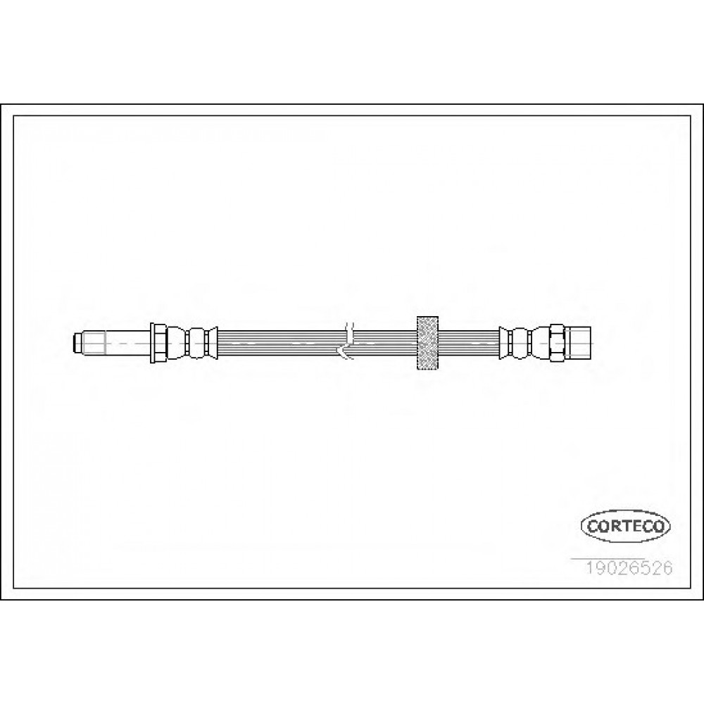 STABDŽIŲ ŠLANGELĖ VOLVO 940-960/S60/S80/V70/XC70/SEAT TOL