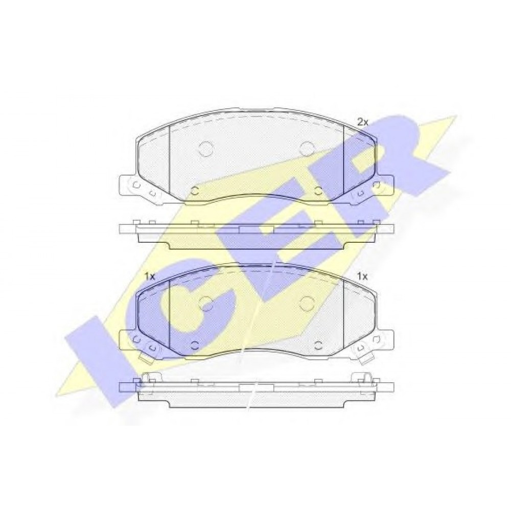 STABDŽIŲ TRINKELIŲ KOMPLEKTAS OPEL INSIGNIA 08-/SAAB 9-5 10-