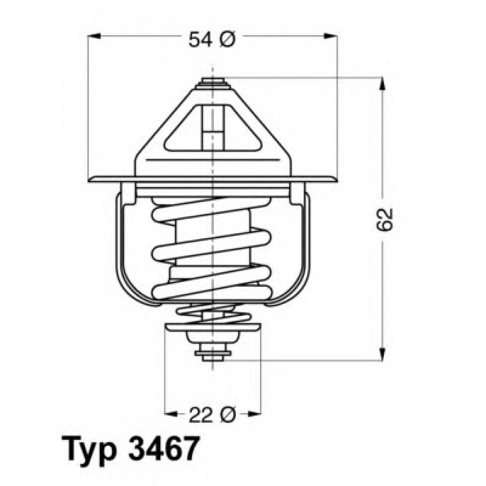 TERMOSTATAS OPEL,HONDA,MAZDA 1.7D-2.8D