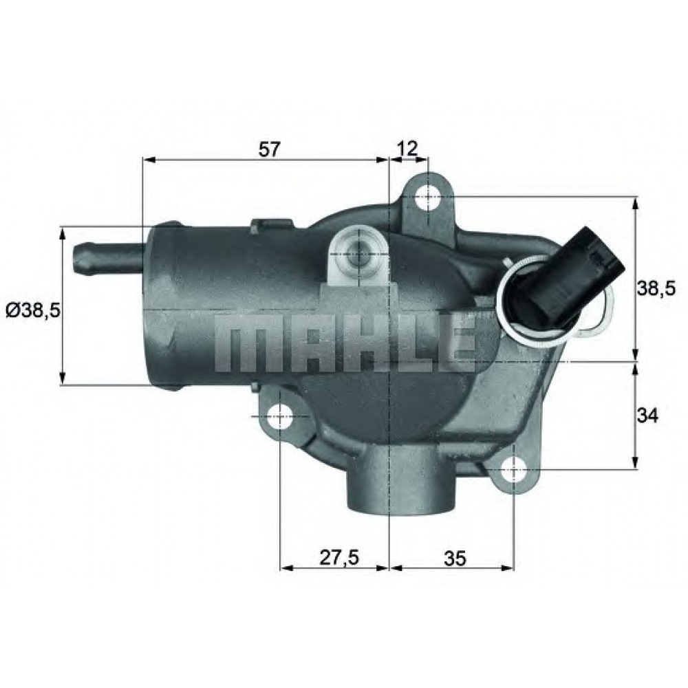 TERMOSTATAS MB W203/W211/W220 98-