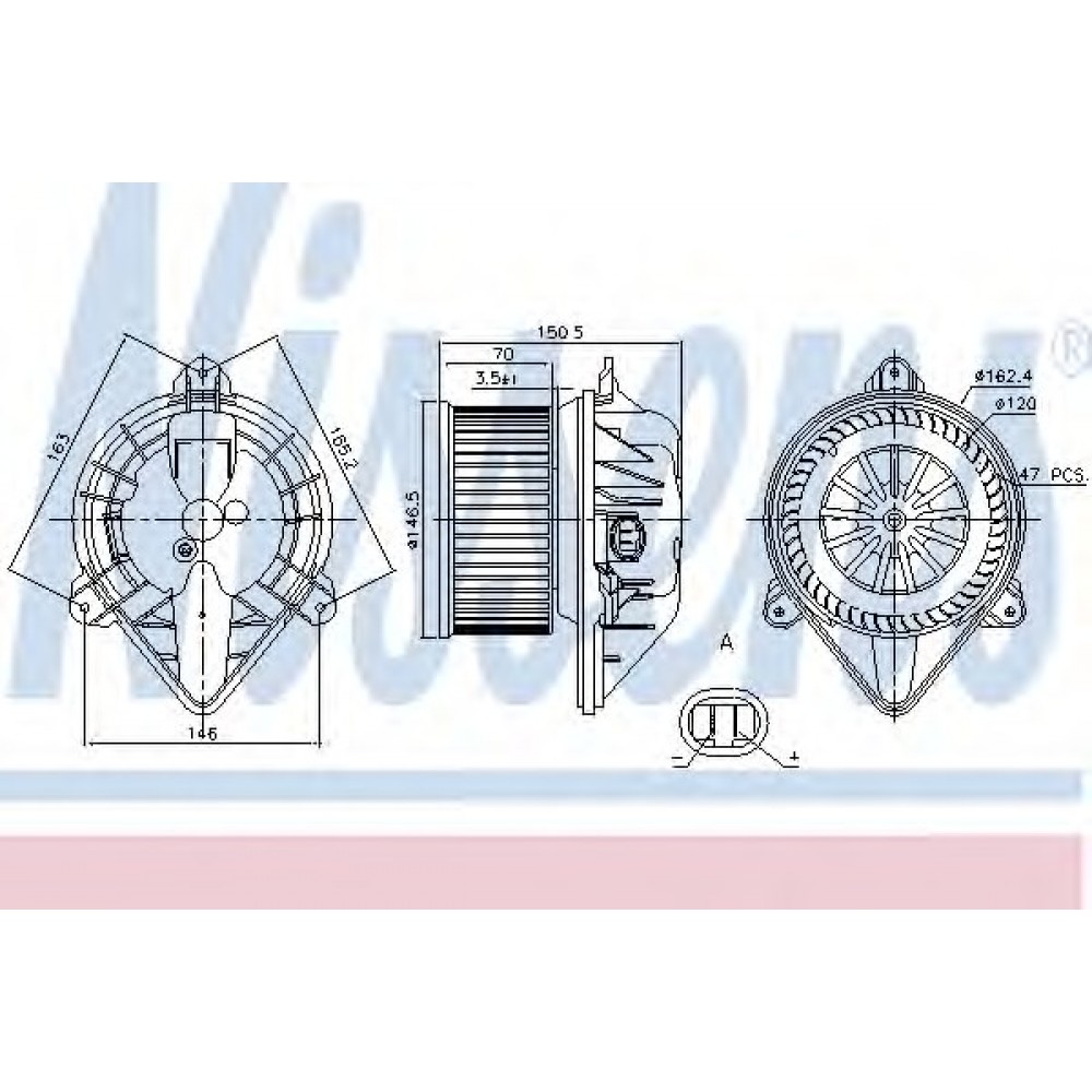 VARIKLIS VENTILIATORIAUS OPEL,RENAULT,NISSAN