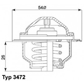 TERMOSTATAS AUDI 100/A4/A6,VW PASSAT,T4