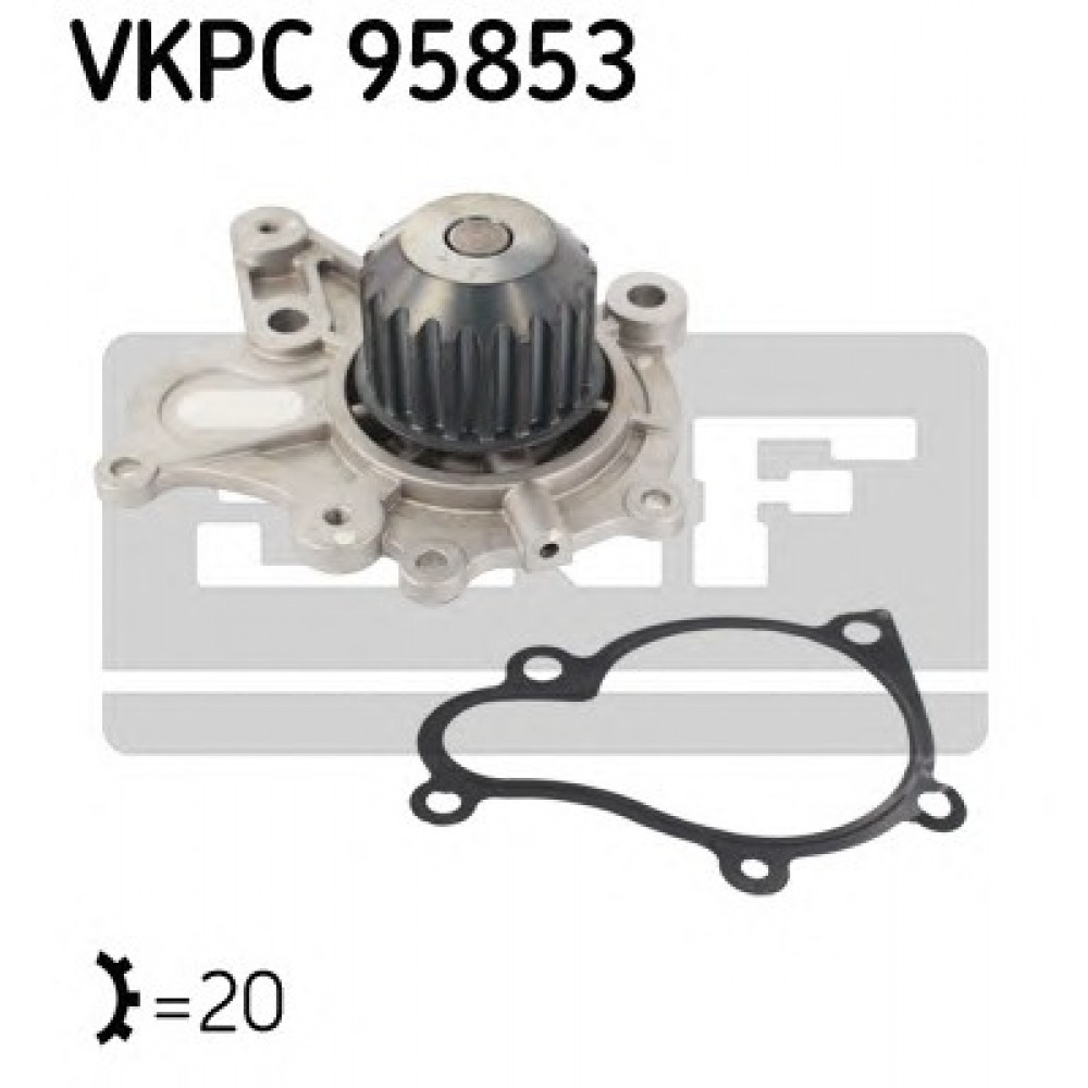 VANDENS SIURBLYS HYUNDAI,KIA 1.5/2.0CRDĮ 01-