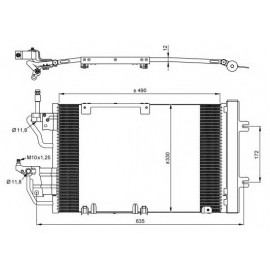 RADIATORIUS AC OPEL