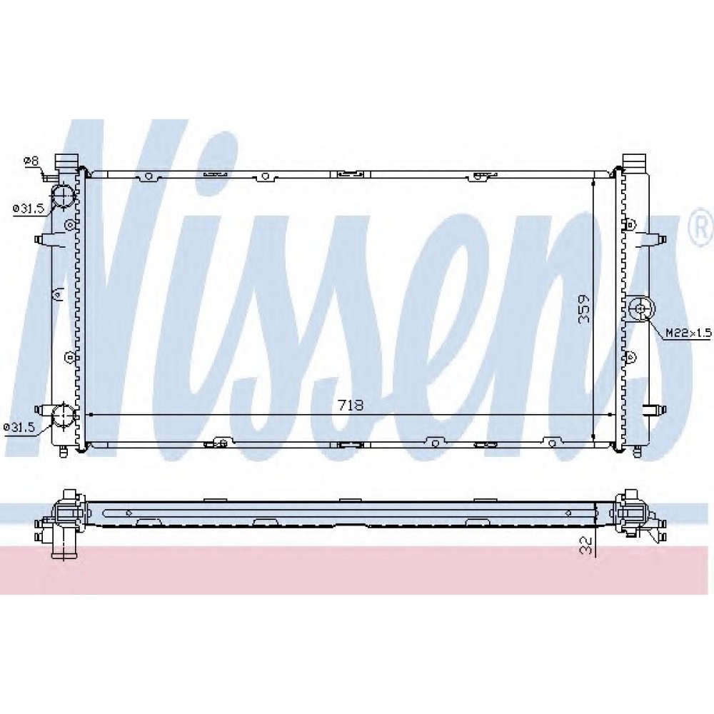 RADIATORIUS VW T4 91-