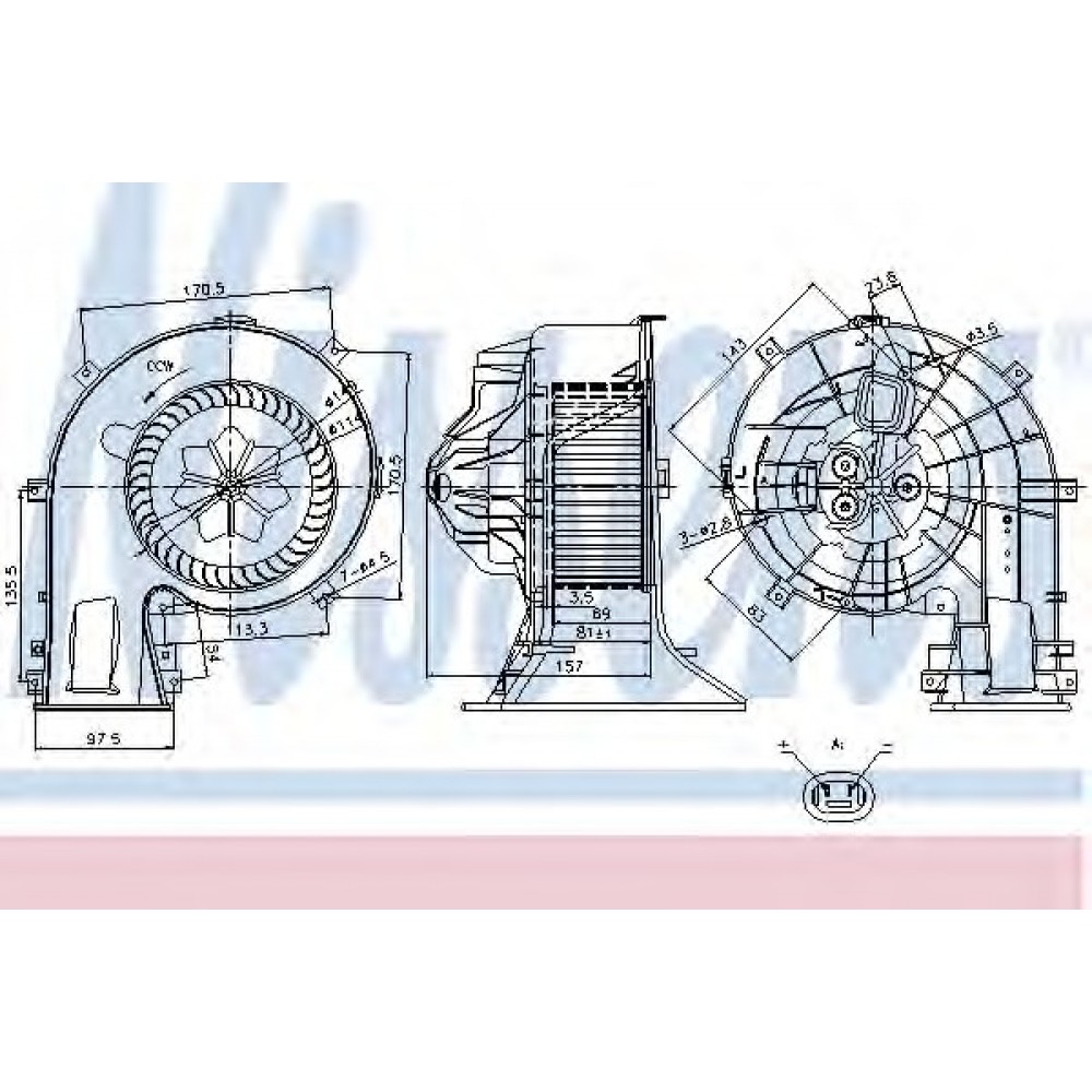 VARIKLIS VENTILIATORIAUS OPEL VECTRA C 02-