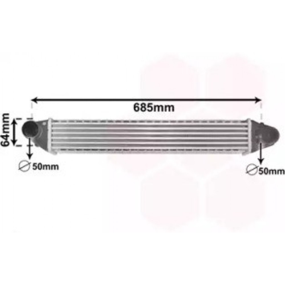RADIATORIUS INTERKULERIO VW SHARAN/FORD GALAXY 1,9TDĮ 00-