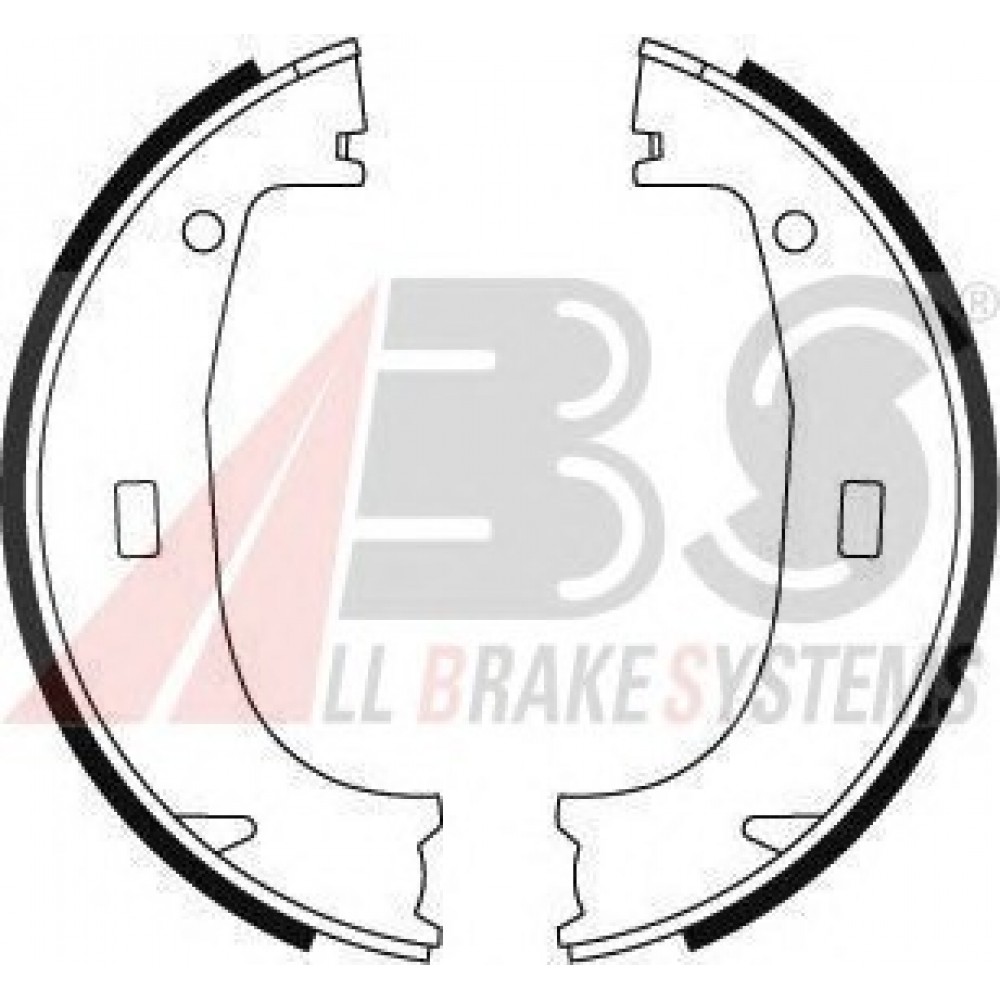 STABDŽIŲ TRINKELIŲ KOMPLEKTAS BMW E36 90-98 GALAS