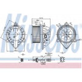 VARIKLIS VENTILIATORIAUS NISSAN,OPEL,RENAULT 98-